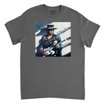 Stevie Ray Vaughan Texas Flood Album Cover T-Shirt - Classic Heavy Cotton