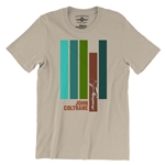 John Coltrane Jazz T-Shirt - Lightweight Vintage Style