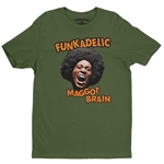 Orange Funkadelic Maggot Brain T-Shirt - Lightweight Vintage Style