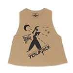 David Bowie Tour Racerback Crop Top - Women's