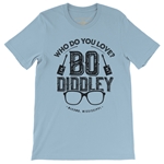 Who Do You Love Bo Diddley T-Shirt - Lightweight Vintage Style