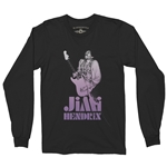 Psychedelic 1968 Jimi Hendrix  Long Sleeve T-Shirt