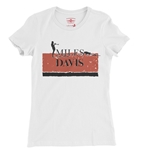 Classic Miles Davis Ladies T Shirt - Relaxed Fit