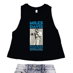 Miles Davis New York City Racerback Crop Top - Women's