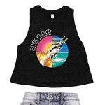 Pink Floyd Mechanical Hands Racerback Crop Top - Women's