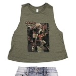 Bob Dylan & The Band The Basement Tapes Racerback Crop Top - Women's