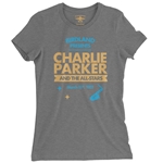 Charlie Parker Birdland Vintage Concert Ladies T Shirt - Relaxed Fit