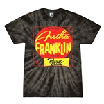 The Aretha Franklin Revue Tie-Dye T-Shirt - Black