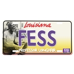 Professor Longhair License Plate