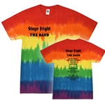 Ltd. Edition The Band - Stage Fright 50th Anniversary Double-Sided Tie-Dye T-Shirt