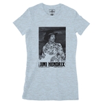 Jimi Hendrix Woburn Photo Ladies T Shirt - Relaxed Fit