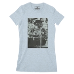 Professor Longhair Jazzfest Photo Ladies T Shirt - Relaxed Fit