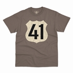 Highway 41 T-Shirt - Classic Heavy Cotton