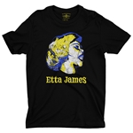 Vintage Grain Etta James T-Shirt - Lightweight Vintage Style