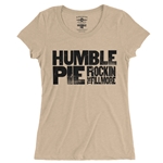 Ltd. Edition Humble Pie Rockin' The Fillmore Ladies T Shirt - Relaxed Fit
