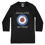 Humble Pie 80 Tour Target Baseball T-Shirt