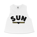 Sun Record Company Logo Racerback Crop Top - Women's