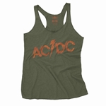 AC/DC Fiery Logo Racerback Tank - Women's