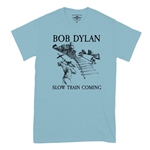 Bob Dylan Slow Train Coming Album T-Shirt - Classic Heavy Cotton