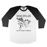 Bob Dylan Slow Train Coming Baseball T-Shirt