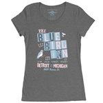 Blue Bird Inn Detroit Ladies T Shirt - Relaxed Fit