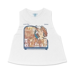 Carole King Fantasy Racerback Crop Top - Women's