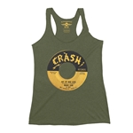 Crash Records Out Of Bad Luck Racerback Tank - Women's