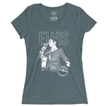 Elvis Marquee Ladies T Shirt - Relaxed Fit