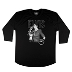 Elvis Marquee Baseball T-Shirt