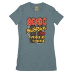 AC/DC Ballbreaker World Tour Ladies T Shirt - Relaxed Fit