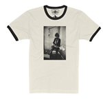 Bob Dylan Bass Guitar Ringer T-Shirt