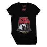 Pink Floyd Vintage Concert Tour V-Neck T Shirt - Women's