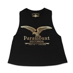 Paramount Records Logo Racerback Crop Top - Women's