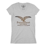 Paramount Records Logo V-Neck T Shirt - Women's