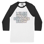 Miles Davis Bitches Brew Baseball T-Shirt