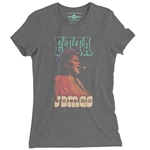 Etta James Red Sequin Ladies T Shirt - Relaxed Fit