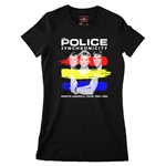 The Police Synchronicity Tour Ladies T Shirt - Relaxed Fit