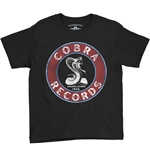 Cobra Records Snake Youth T-Shirt - Lightweight Vintage Children