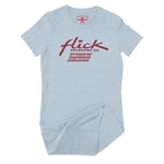 Flick Records Detroit Ladies T Shirt - Relaxed Fit