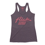 Flick Records Detroit Racerback Tank - Women's