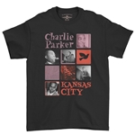 Charlie Parker Boxes T-Shirt - Classic Heavy Cotton