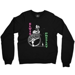 Pink & Lime Elvis Presley Hips Crewneck Sweater