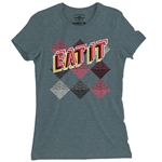 Humble Pie Argyle Ladies T Shirt - Relaxed Fit