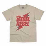 David Bowie Rebel Rebel T-Shirt - Classic Heavy Cotton