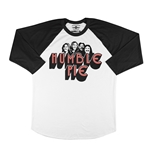 Humble Pie Band Silhouette Baseball T-Shirt