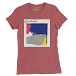 Genesis Abacab Album Cover Ladies T Shirt - Relaxed Fit