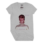 David Bowie Aladdin Sane V-Neck T Shirt - Women's