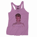 David Bowie Aladdin Sane Album Cover Racerback Tank - Women's