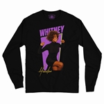 Whitney Houston 80s Vibes Long Sleeve T-Shirt