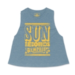 Sun Records Tennessee Home Racerback Crop Top - Women's